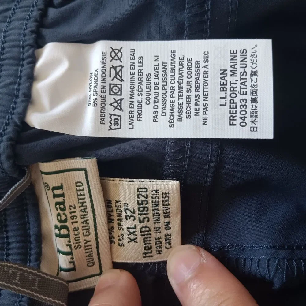 L.L. Bean bean charcoal
